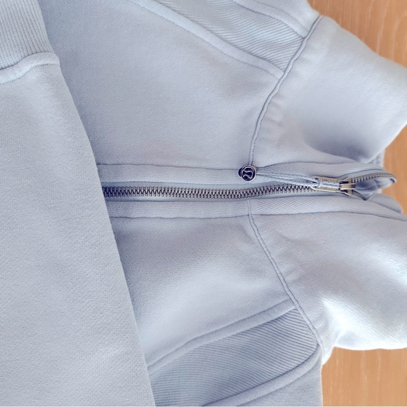 lululemon Scuba Oversized Funnel Neck cropped half zip, xs/s - Picture 2 of 5